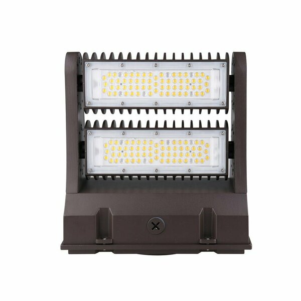 Beyond Led Technology LED Rotatable Wall Pack|Adj 120W/100W/80W|10400-15600 Lumns|5000K|Wall Sconce|Parker|5 Yrs Warranty BLT-RWP01B-120WF1CYT1SA2 -BRA50